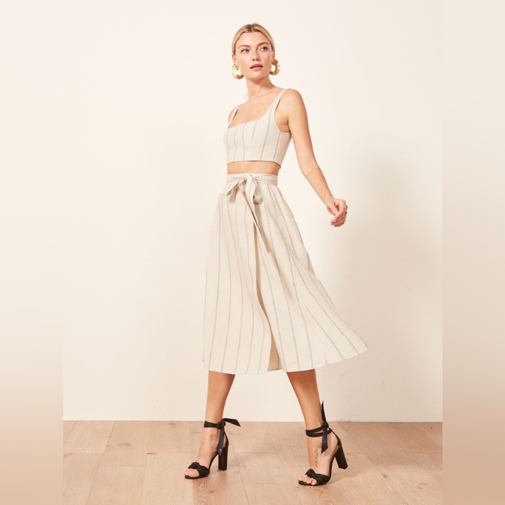 Reformation Molto Two Piece in Positano